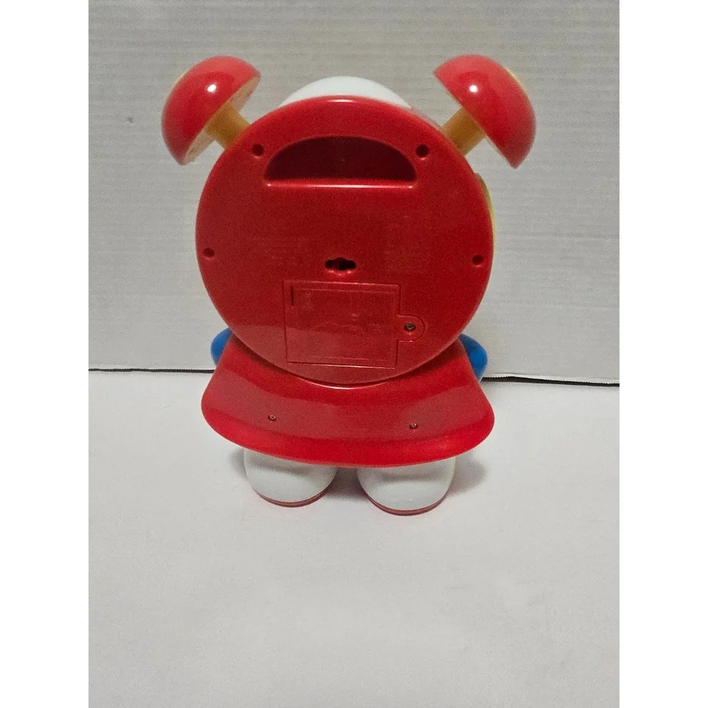 Kids Learning Resources Telly The Teaching Time Clock Superhero Red Blue